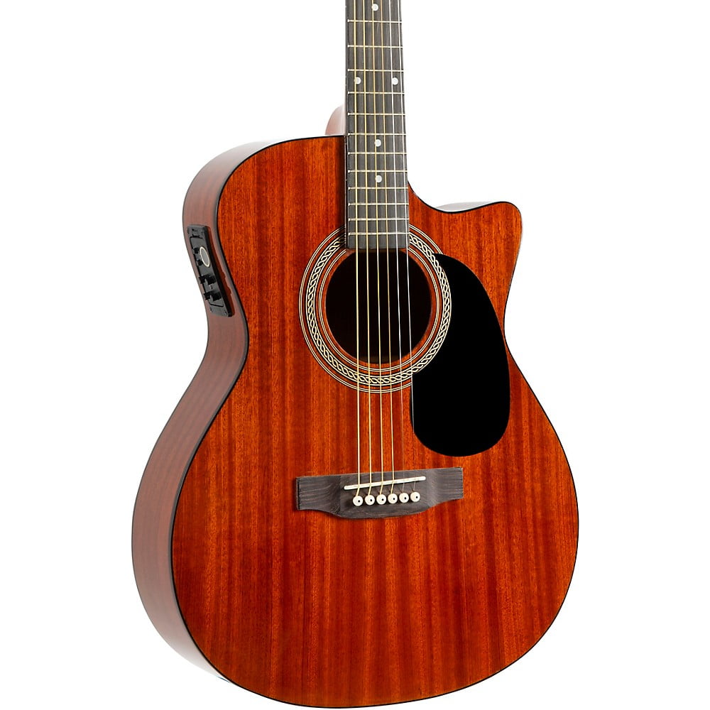 Rogue RA-090 Concert Cutaway Acoustic-Electric Guitar - Blue Burst