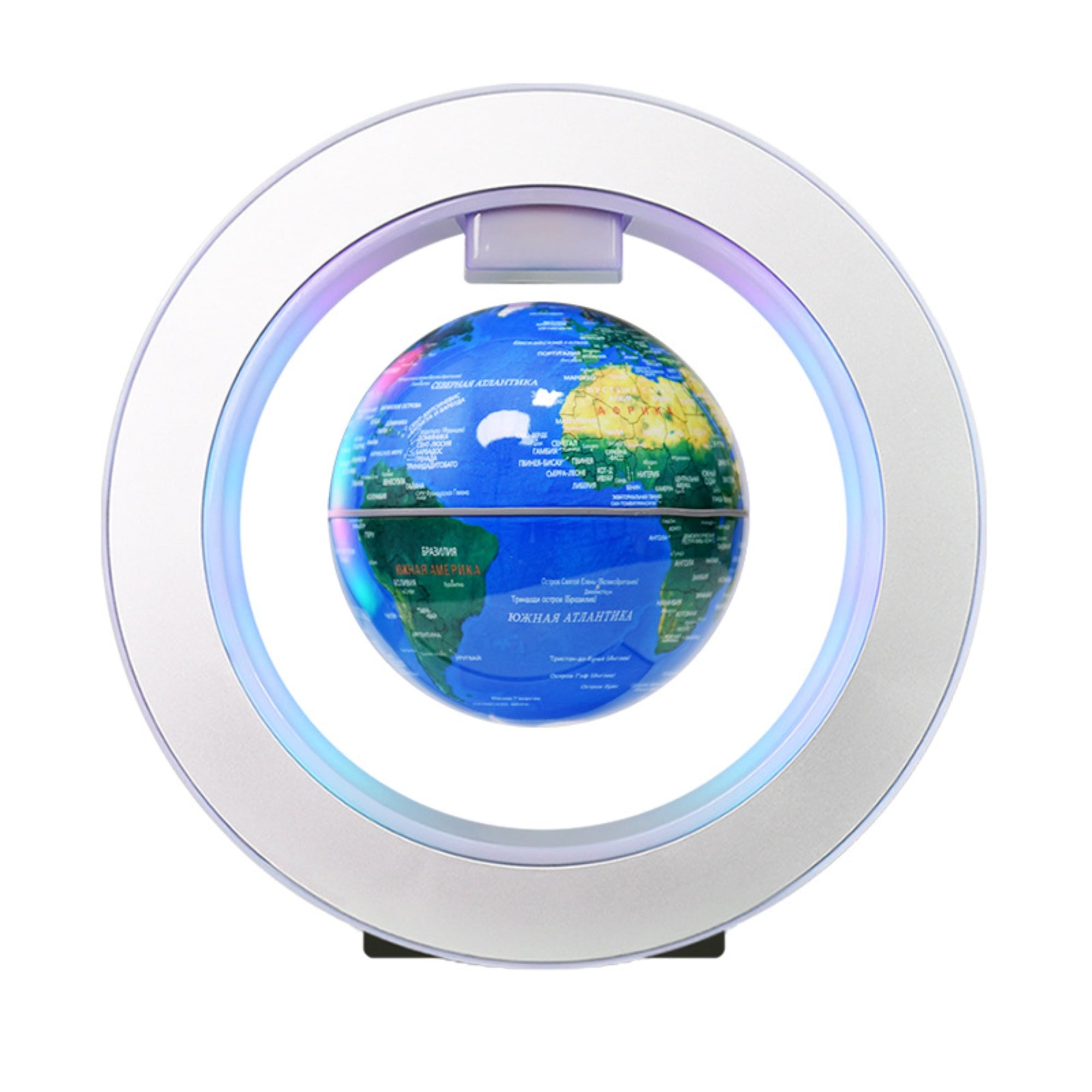 Rubinzhi Magnetic Floating Globe, Levitating Display for Desk, Kinetic