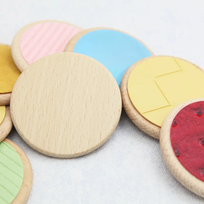 Montessori Sensory Board Toy – Color & Tactile Matching Game