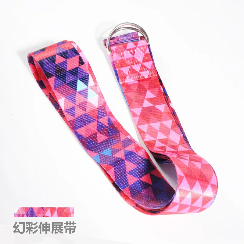 Vintage Yoga Strap 2.5M | Cotton Stretching Band for Dance and Fitness