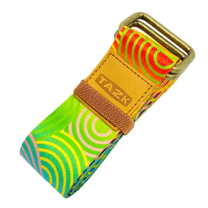 Vintage Yoga Strap 2.5M | Cotton Stretching Band for Dance and Fitness