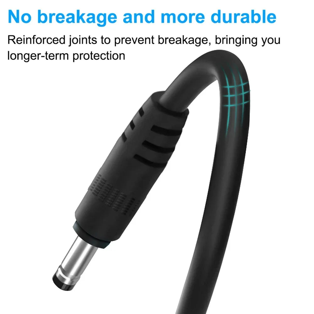 WiFi Power Bank Cable - USB to DC 5V/12V Boost Converter Cord for Router/Modem/Speaker, Portable Charging Adapter
