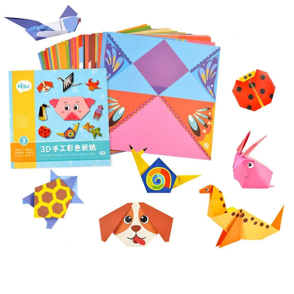 Montessori Animal Origami Paper Craft Kit
