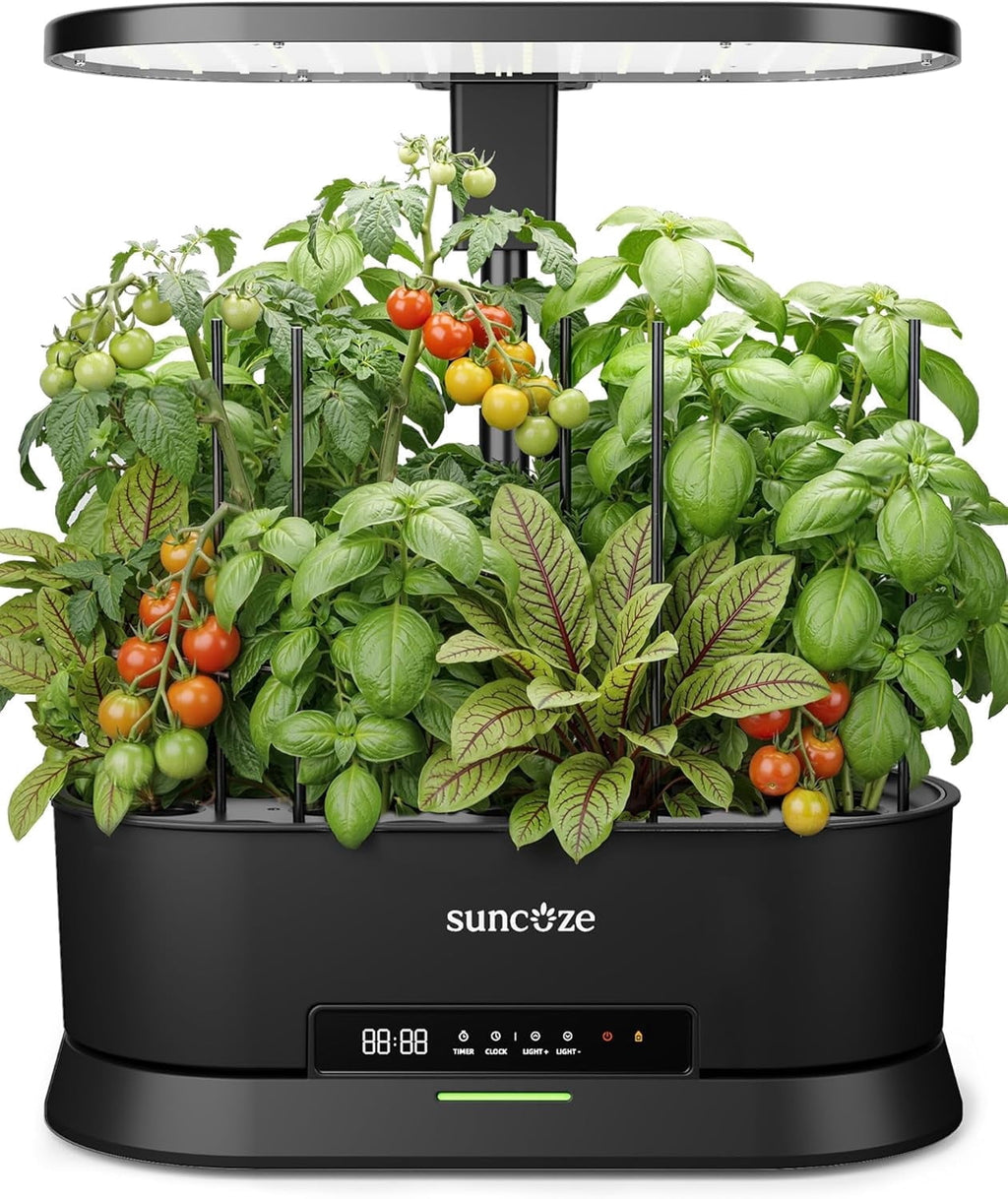 SUNCOZE Hydroponics Growing System with Removable Tank, 12 Pod Indoor