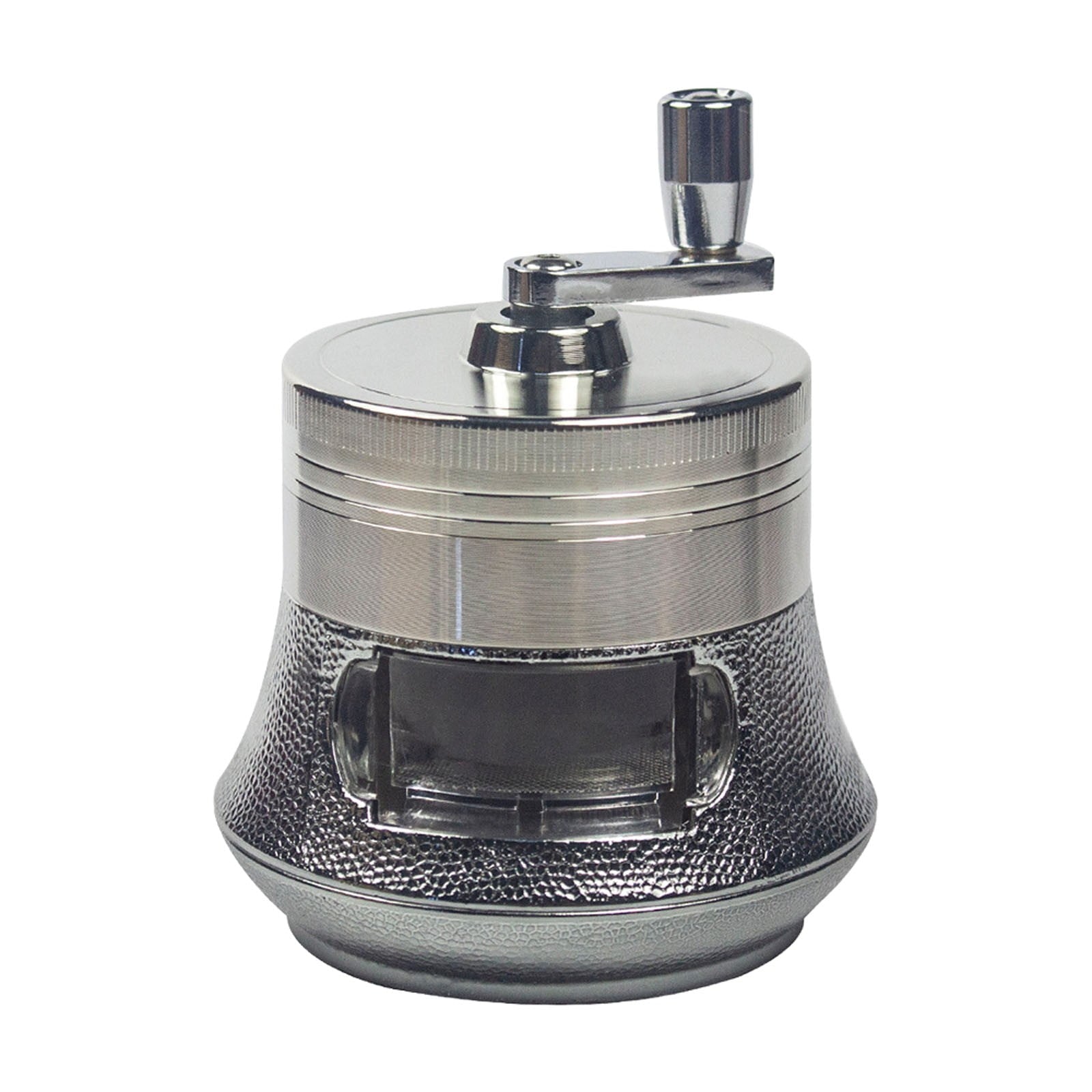 SUSHANG 4 Inch Hand Crank Grinder - Clear Top Coffee Bean & Spice Mill