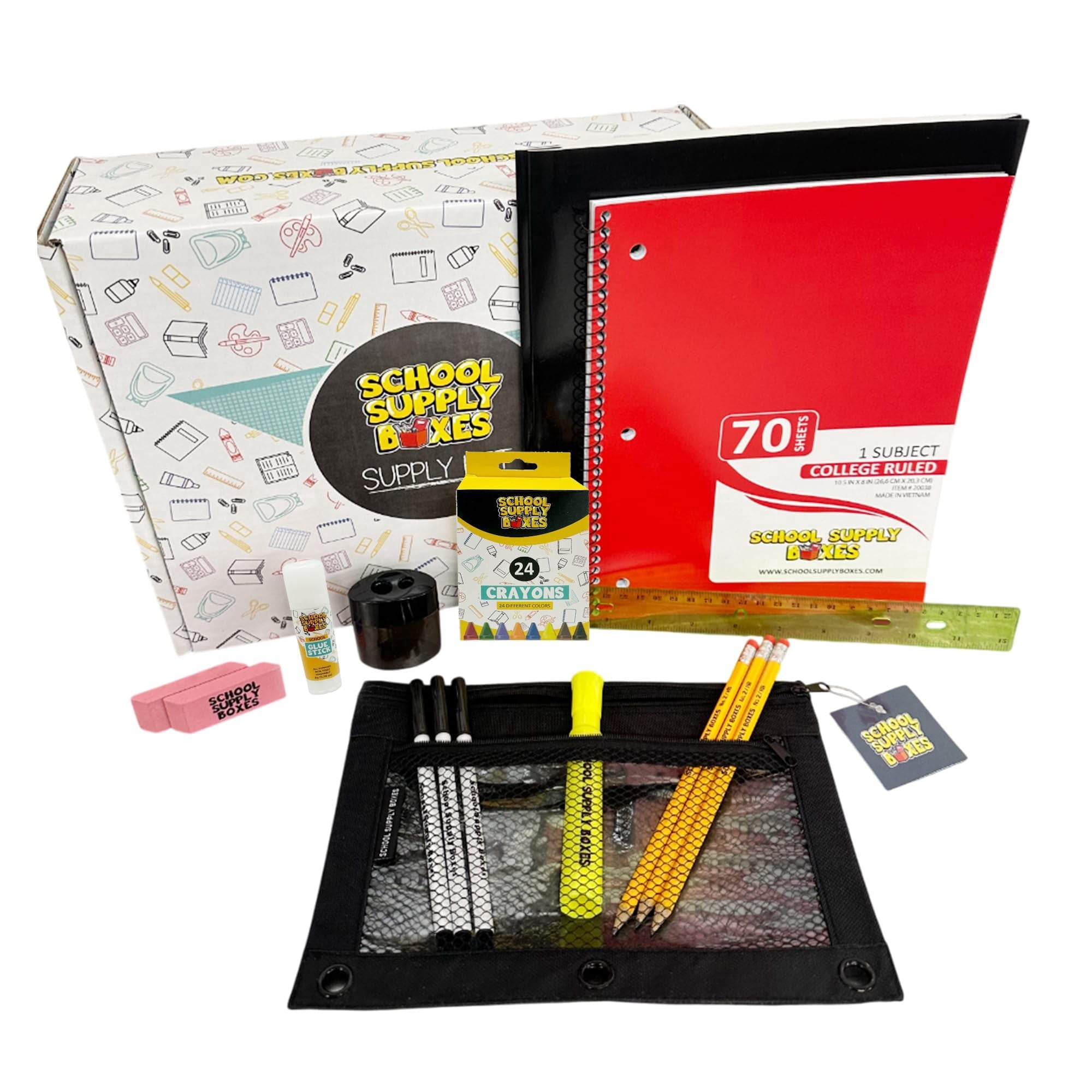 School Supply Boxes | Budget Saver Bundle (1 Box) | Affordable Back to