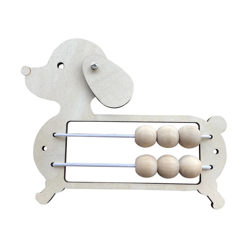 Montessori Busy Board Accessories DIY Wooden Learning Activity Kit
