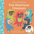 Sign and Rhyme ASL Five Enormous Dinosaurs ASL, (Board Book)