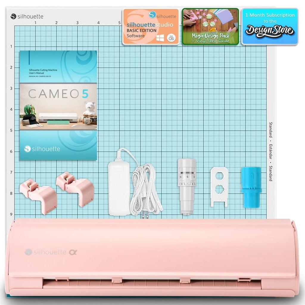 Silhouette Pink Cameo 5α Alpha - 12" Vinyl Cutting Machine