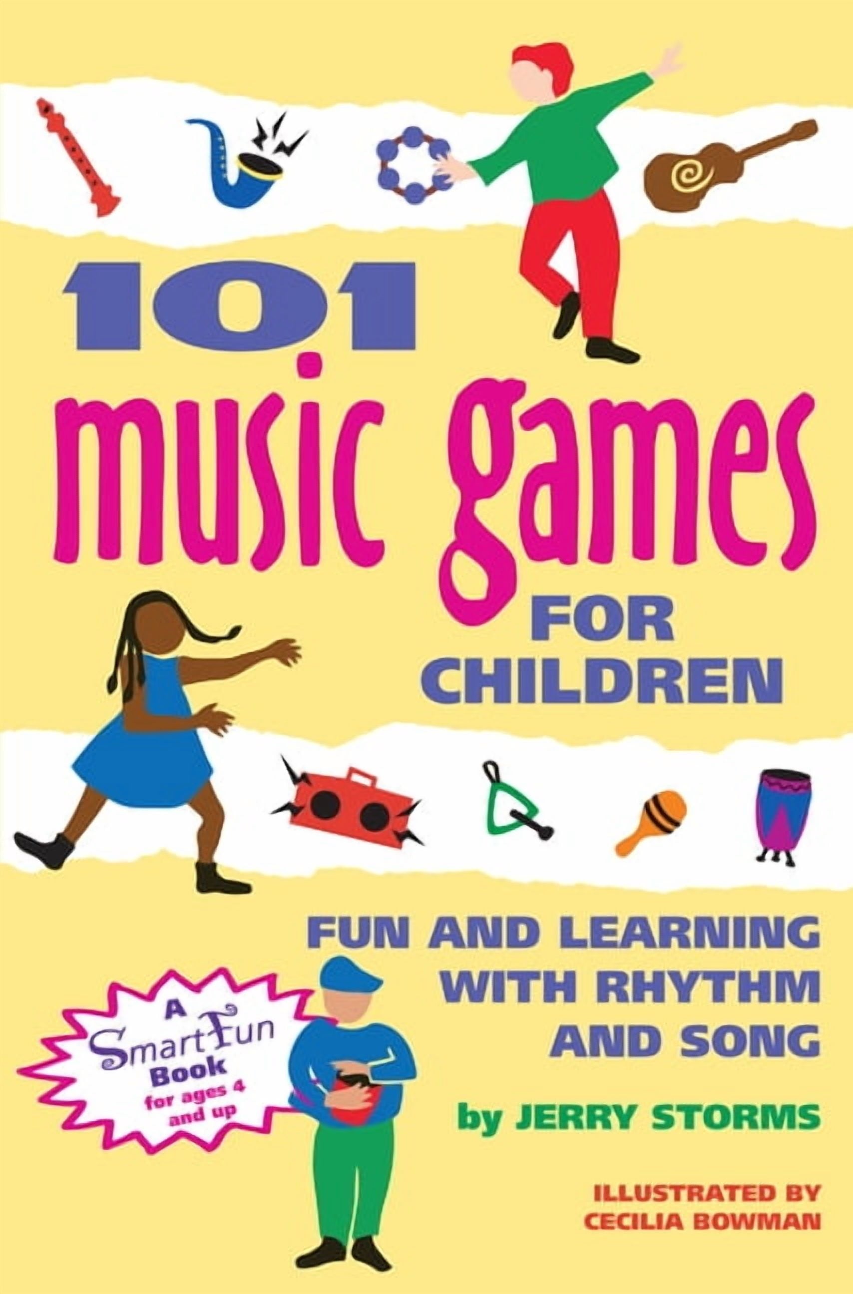 Smartfun Activity Books 101 Music Games for Children: Fun and Learning