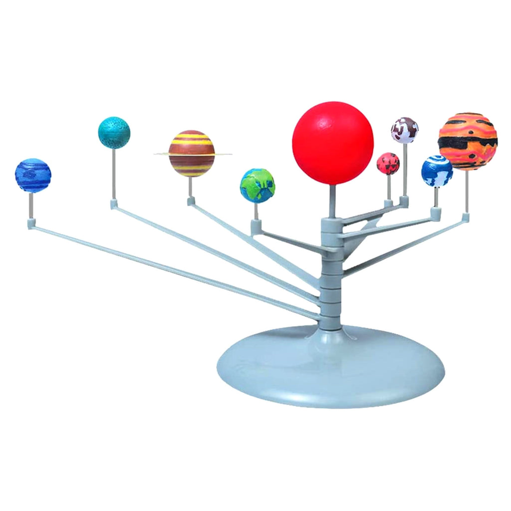 Solar System Planetarium Toy for Kids with 9 DIY Planets Model and Pai