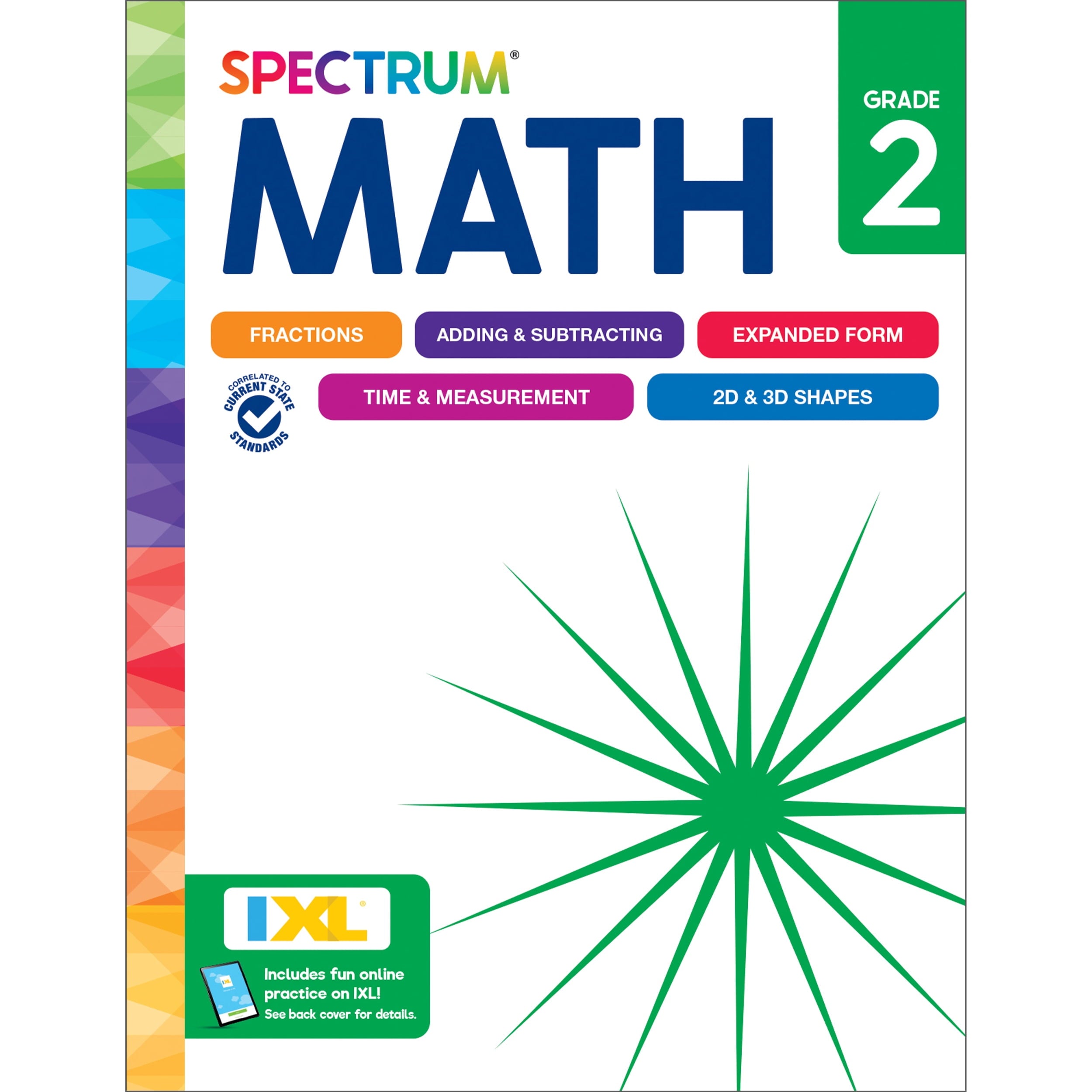 Spectrum Spectrum Math Workbook, Grade 2, (Paperback)