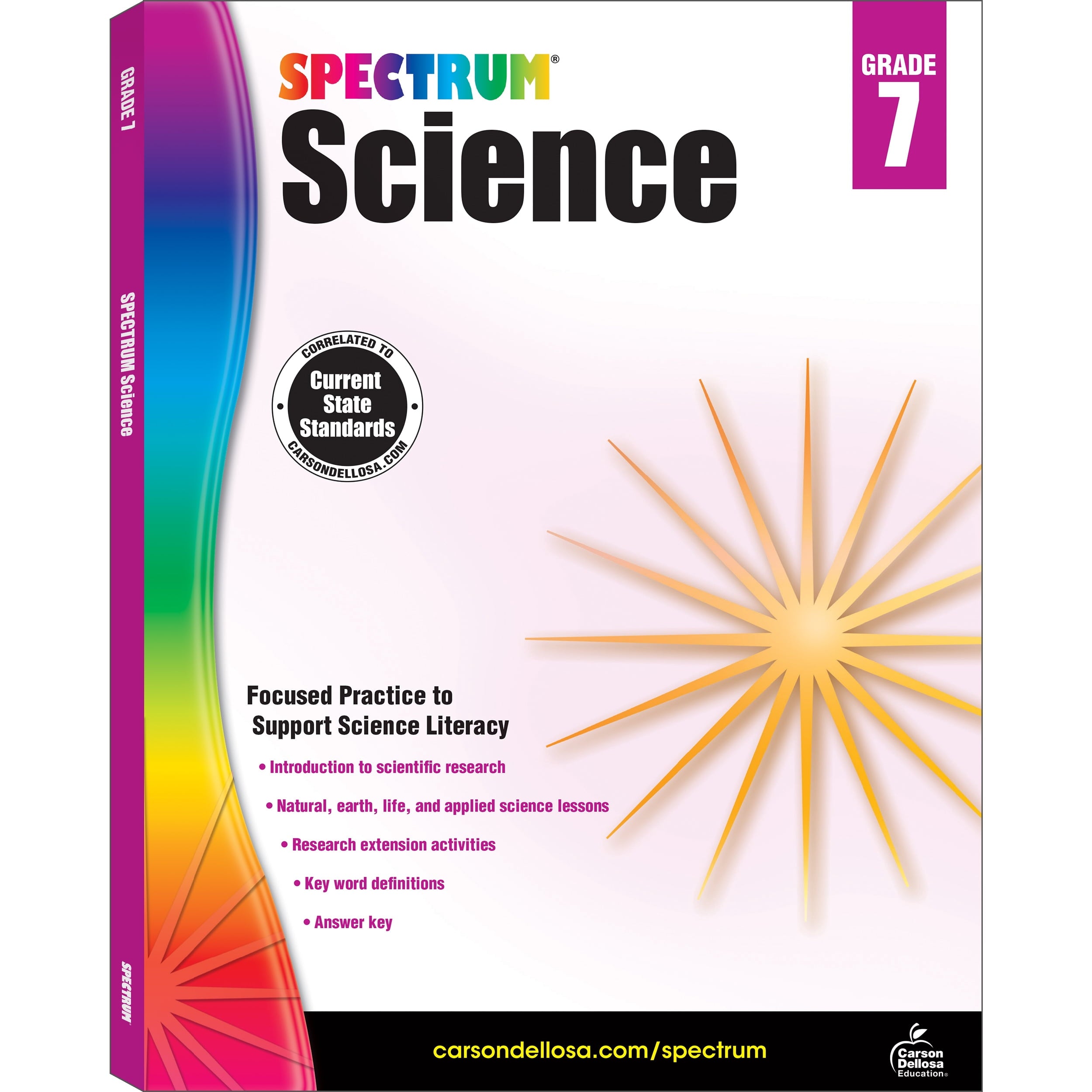 Spectrum Spectrum Science, Grade 7: Volume 59, (Paperback)