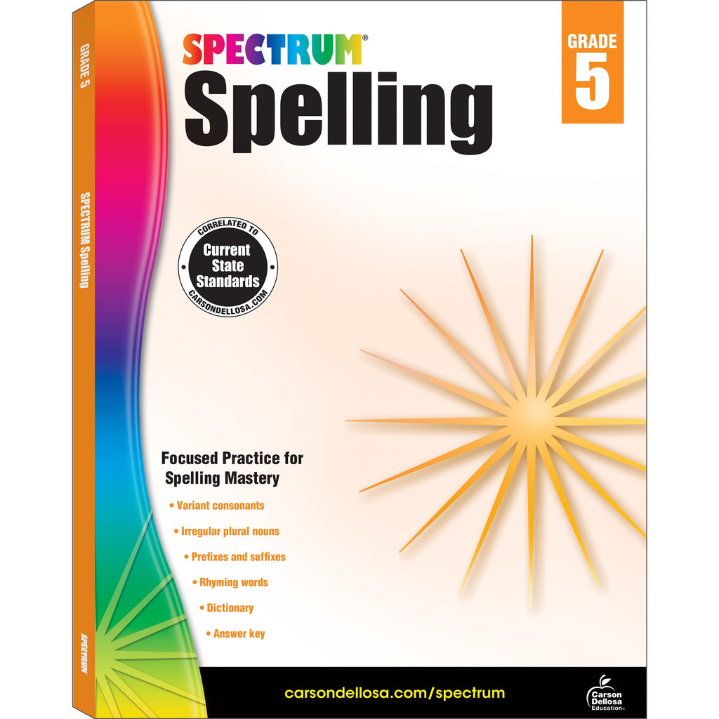 Spectrum Spectrum Spelling, Grade 5: Volume 32, (Paperback)