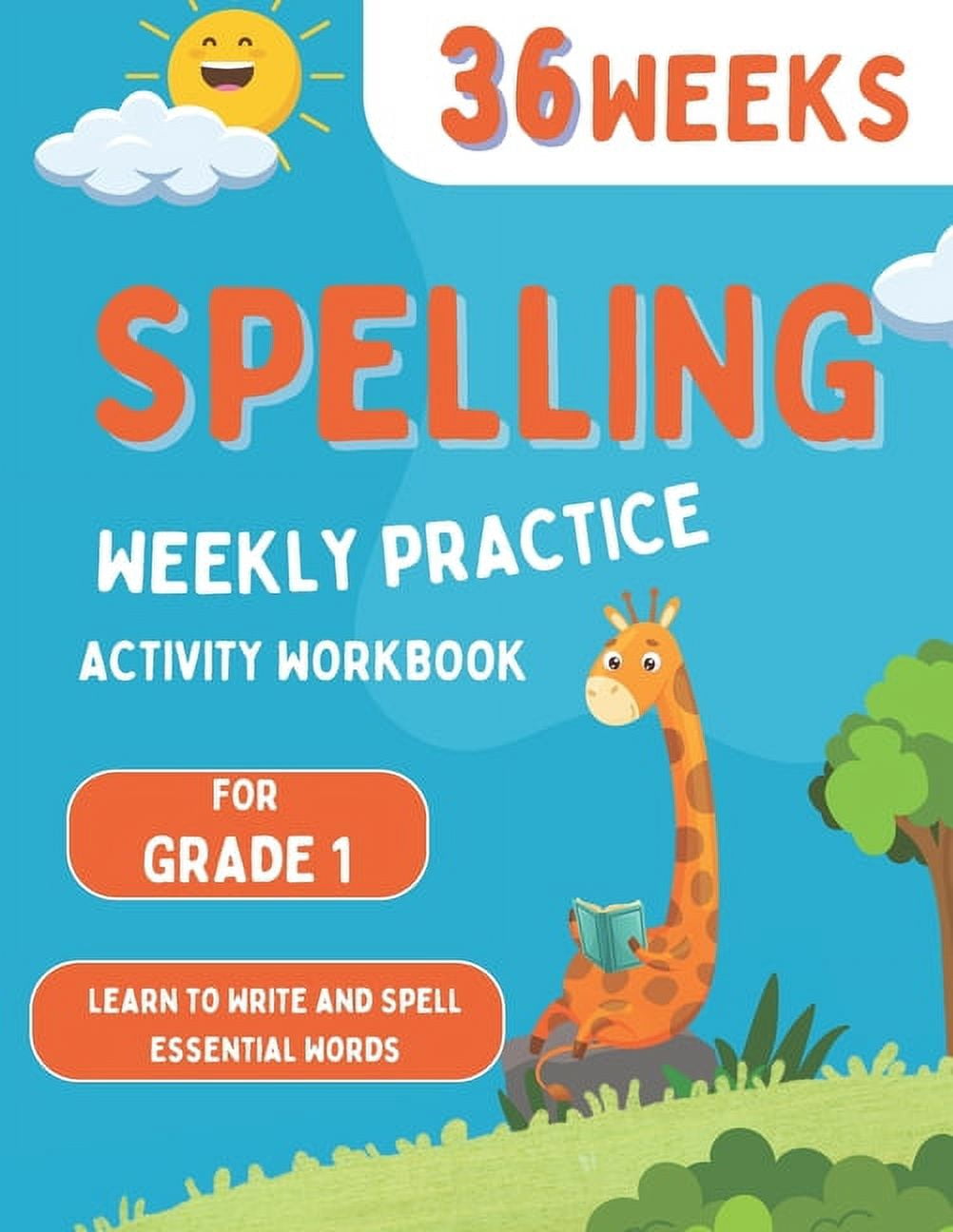 Spelling for K to 2nd Grade Spelling Weekly Practice for 1st Grade: 36