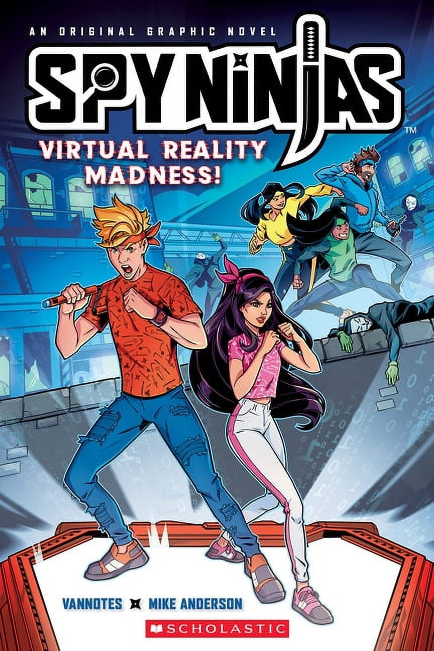 Spy Ninjas Official Graphic Novel: Virtual Reality Madness!, (Paperbac