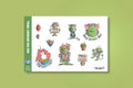 Ned the Internet Troll Sticker Set