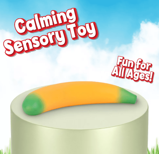 Squeezy CHEESE BLOCK Sensory Toy