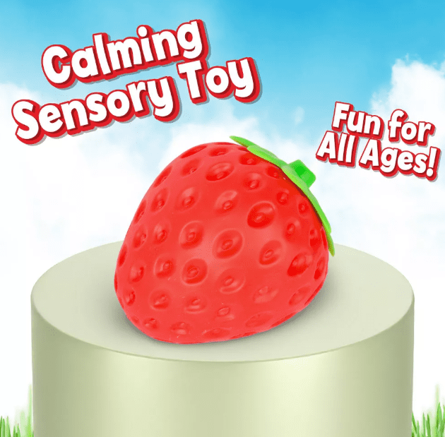 Squeezy CHEESE BLOCK Sensory Toy