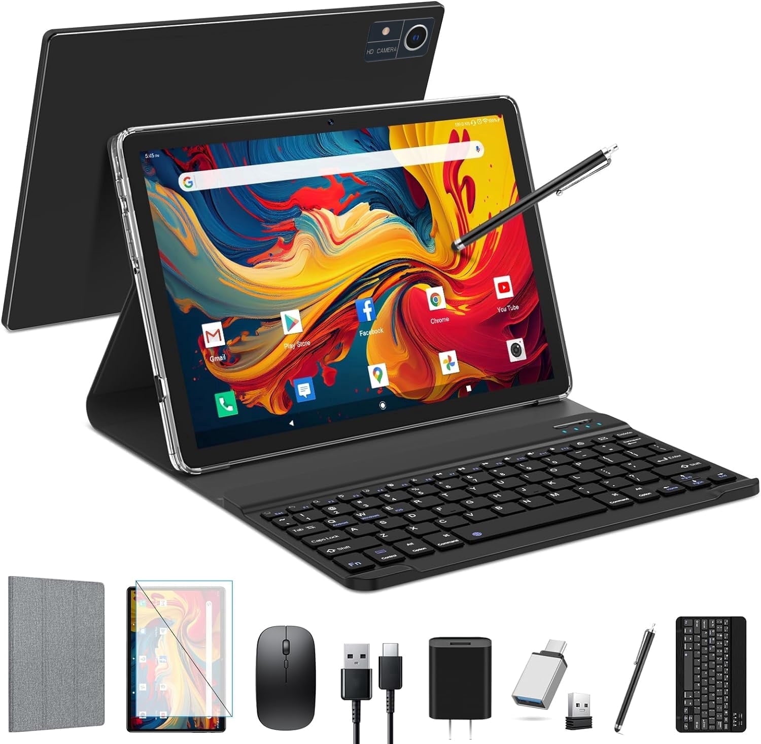 Tablet 2026 Newest Android 14 Tablet, 10 Inch Tablet,5G Wi-Fi Tablet C