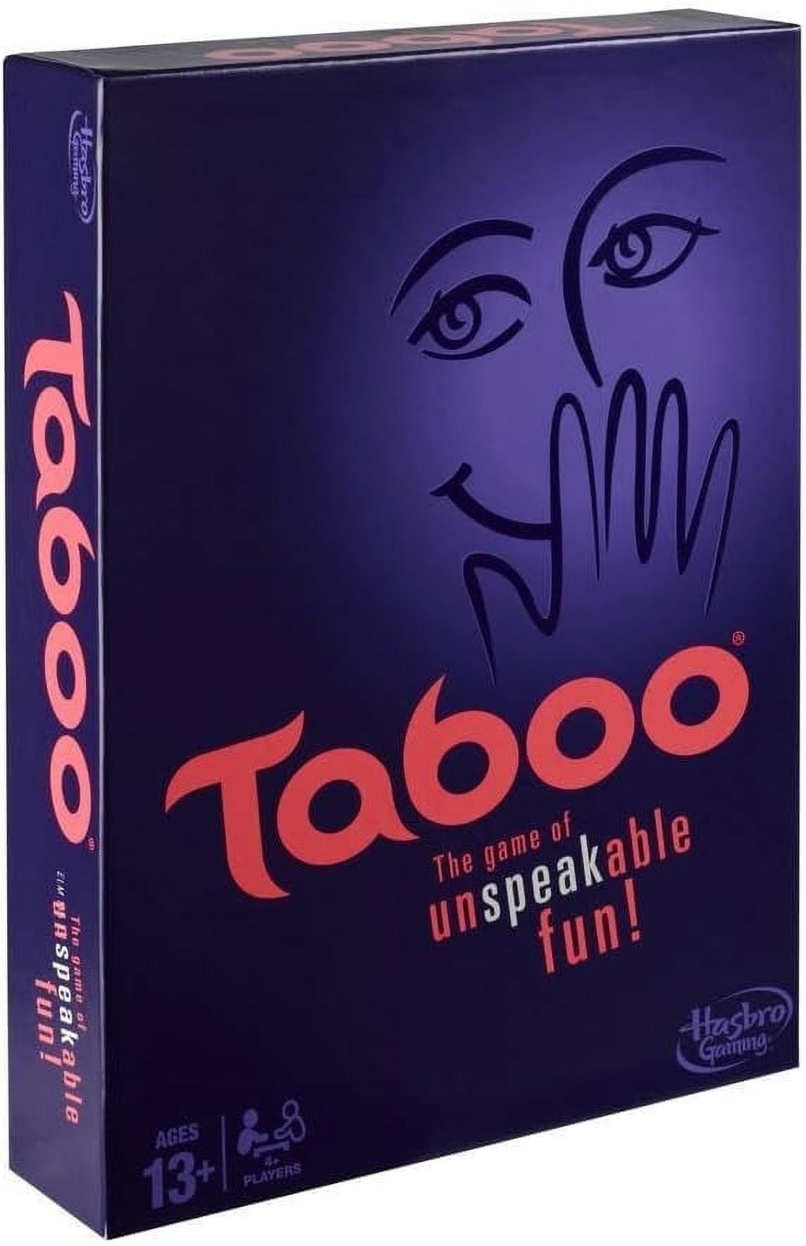 Taboo Board Game, Guessing Game for Families and Kids Ages 13 and Up,