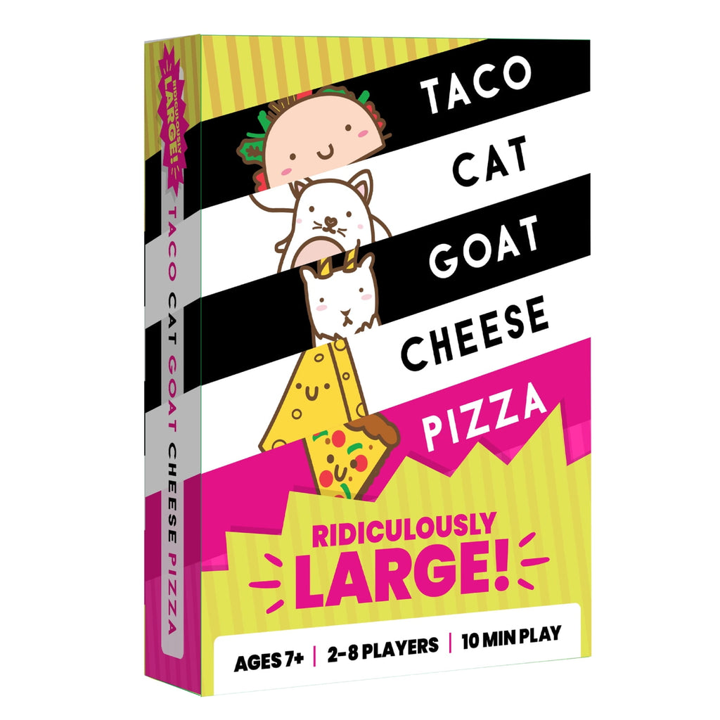 Dolphin Hat Games Taco Cat Goat Cheese Pizza Ridiculously Large Family