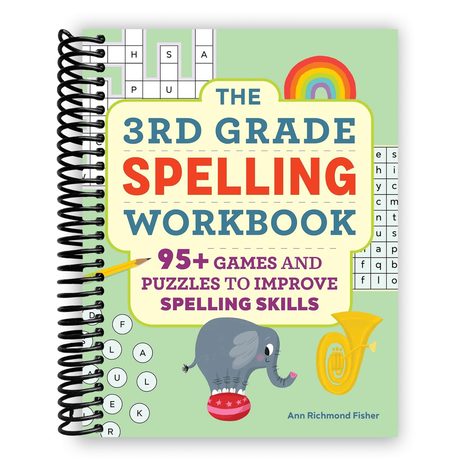 The 3rd Grade Spelling Workbook (Spiral Bound)