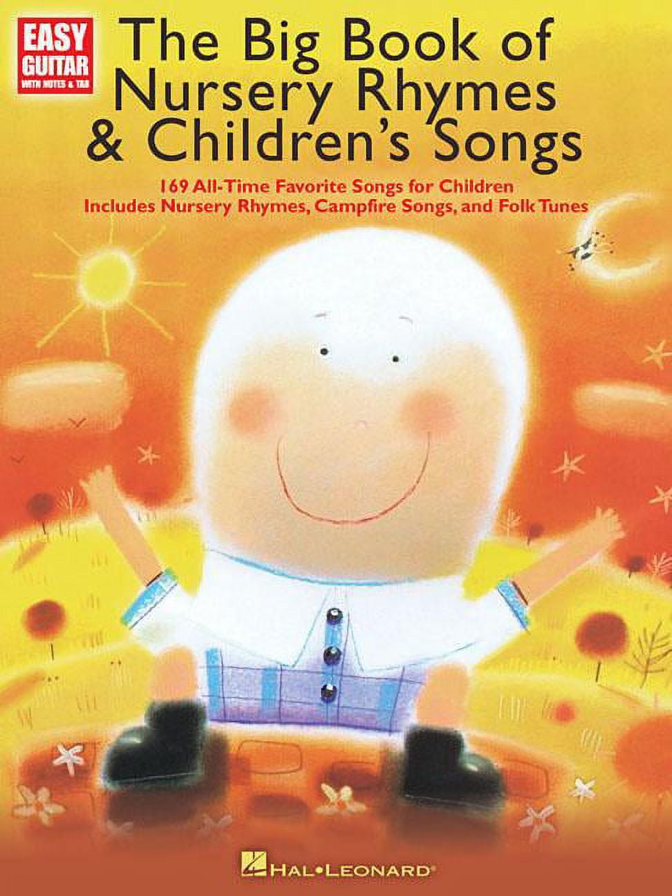 The Big Book of Nursery Rhymes & Children's Songs: Easy Guitar with No