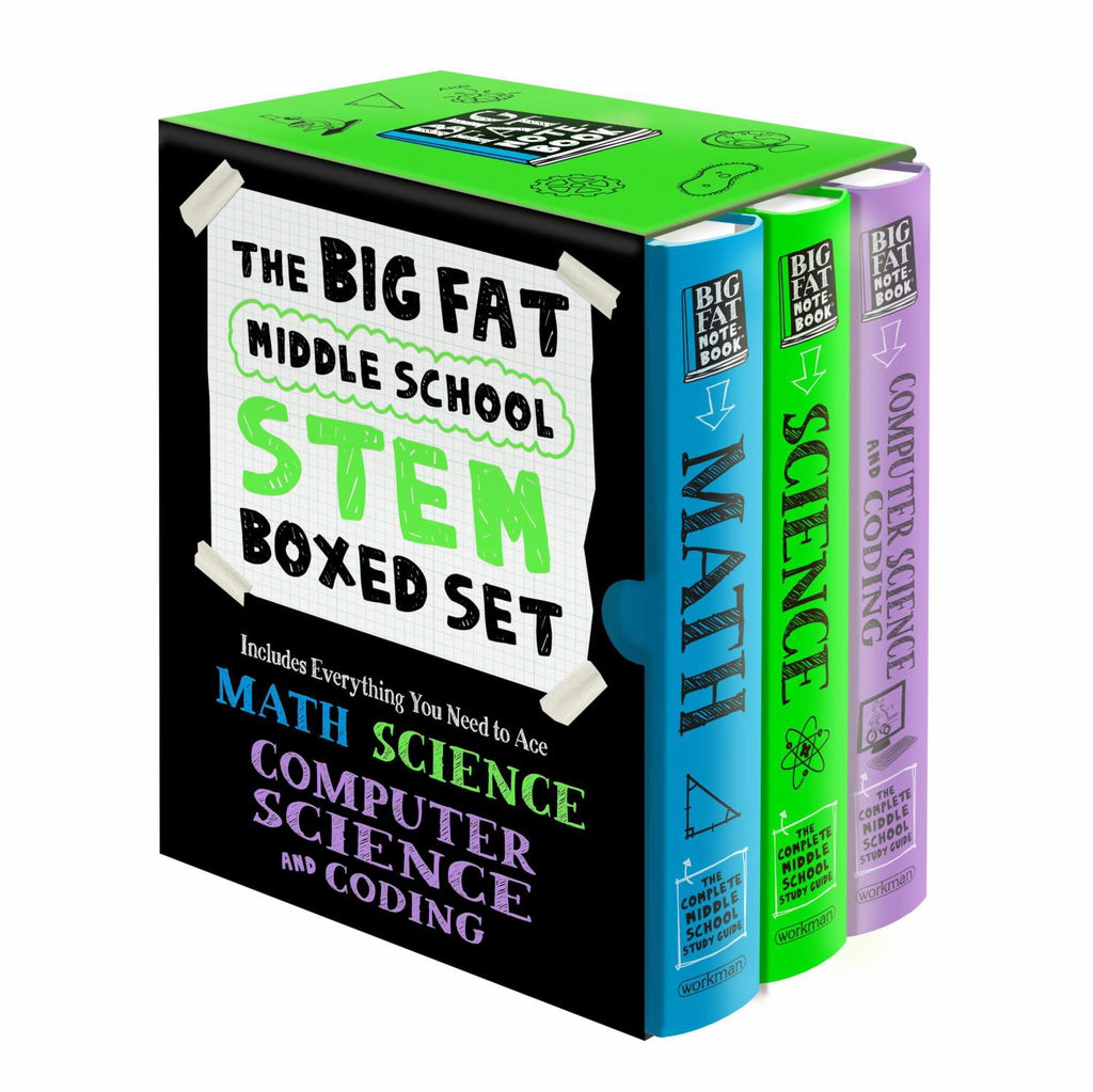 The Big Fat Middle School STEM 3-Book Boxed Set: Includes Everything Y