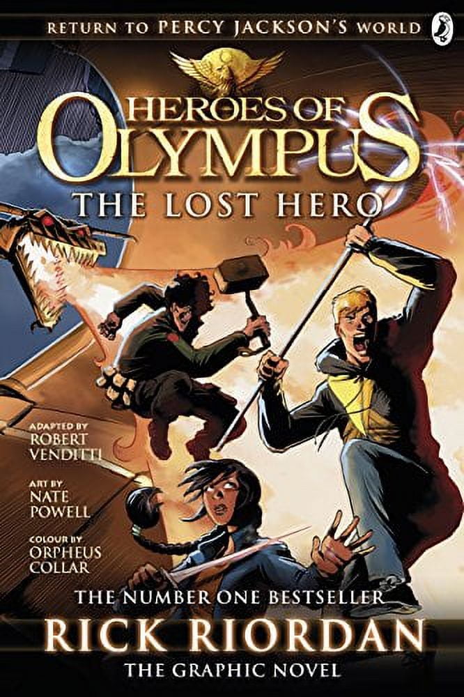 The Lost Hero: The Graphic Novel (Heroes of Olympus Book 1) Rick Riord