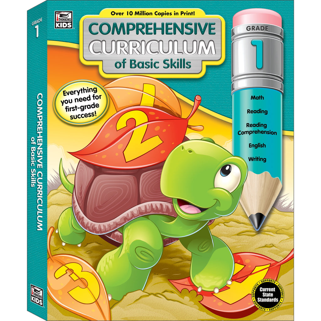 Thinking Kids Comprehensive Curriculum of Basic Skills Workbook (544)