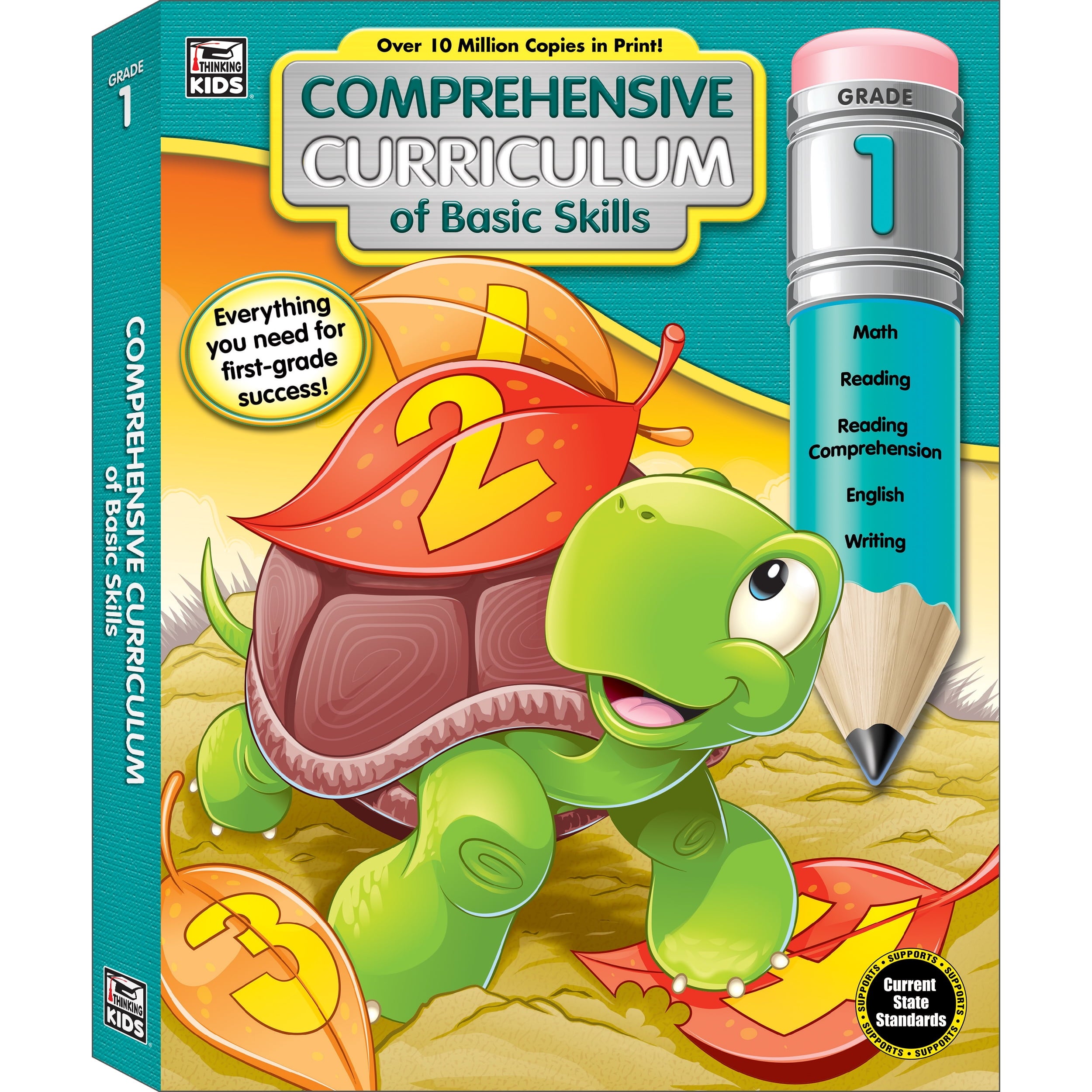 Thinking Kids Comprehensive Curriculum of Basic Skills Workbook (544)