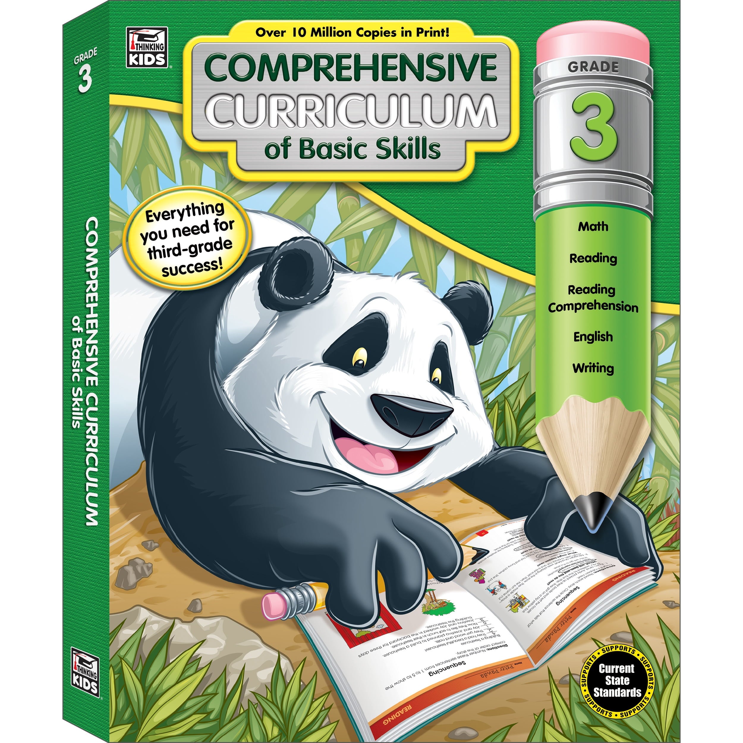Thinking Kids Comprehensive Curriculum of Basic Skills Workbook (544)