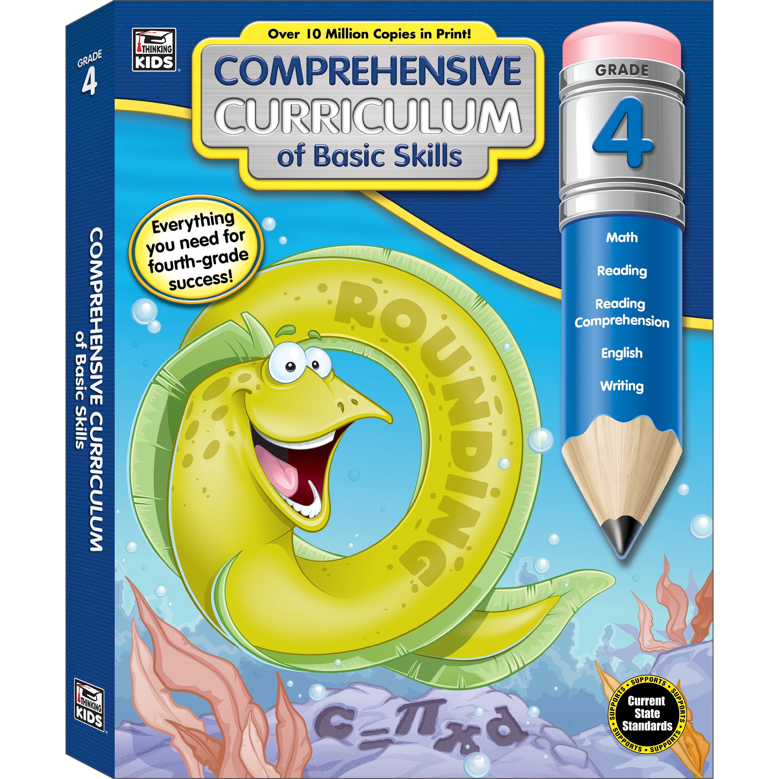 Carson Dellosa Comprehensive Curriculum of Basic Skills Workbook (544)