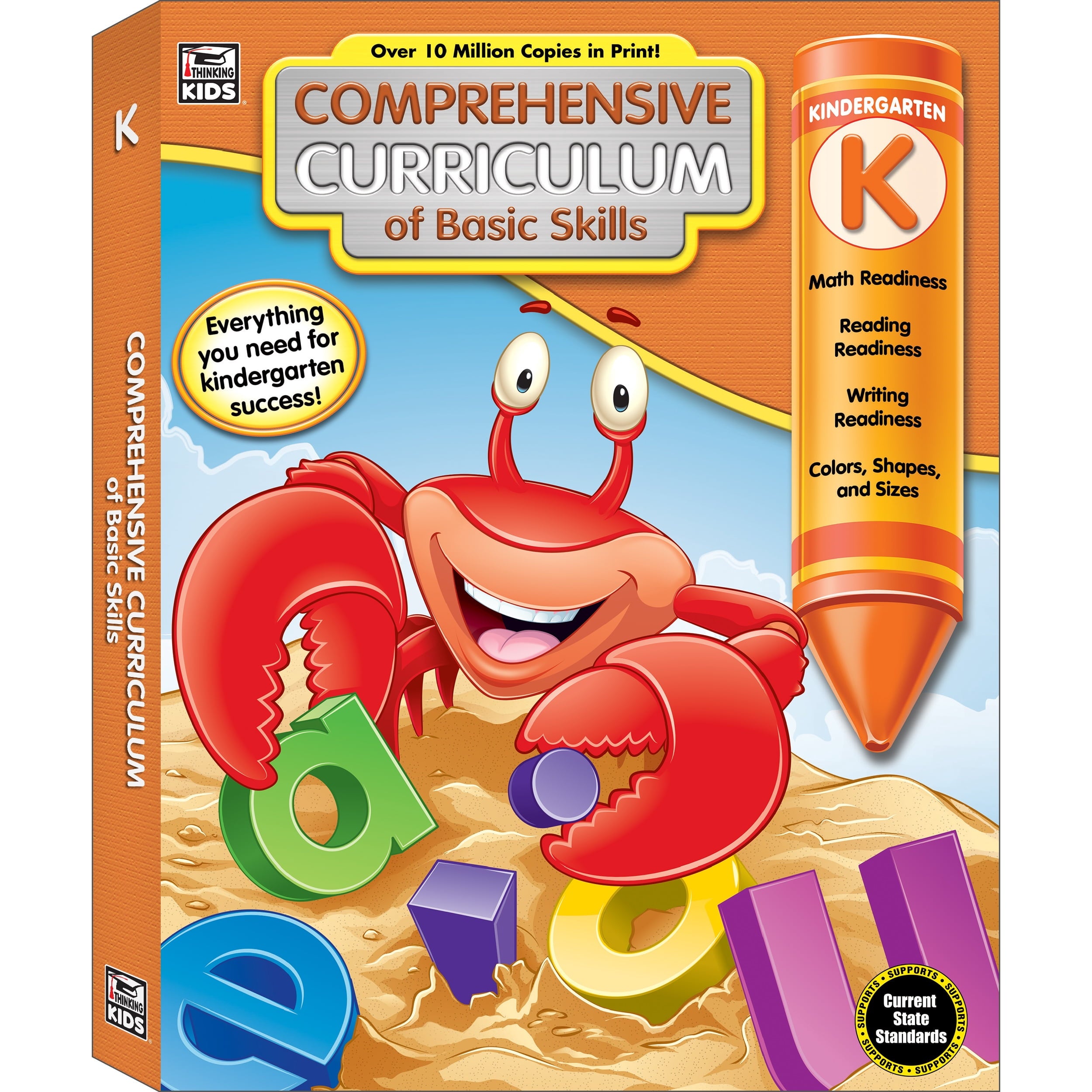 Carson Dellosa Comprehensive Curriculum of Basic Skills Workbook (544)