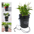 ToppiJoy 5-Gallon Hydroponics Grow System with Top Drip Kit, Plastic H