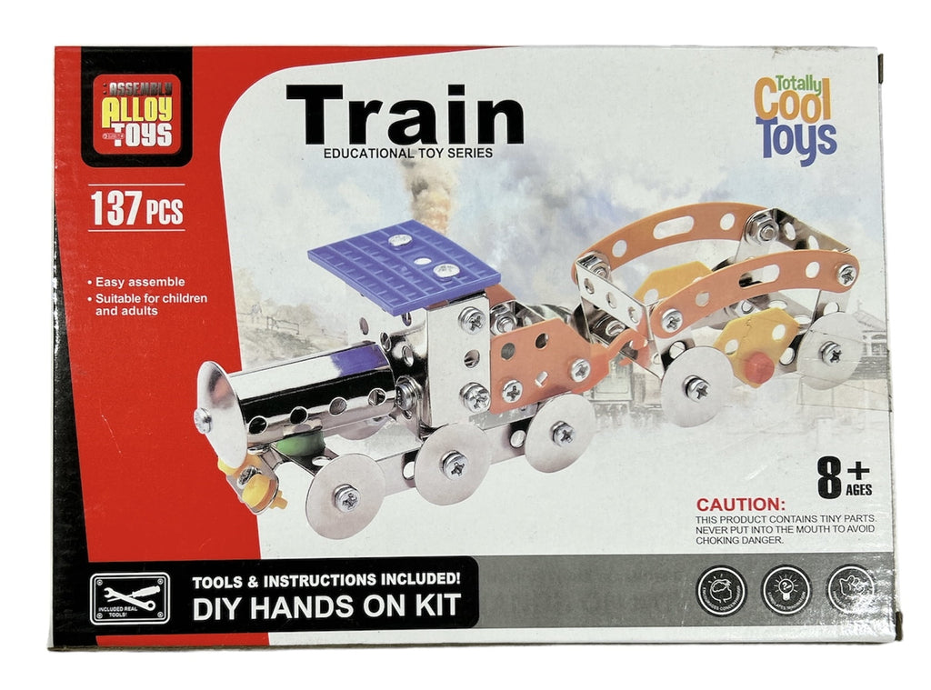 Totally Cool Toys Educational Toy Series Train DIY Hands On Kit (137 P