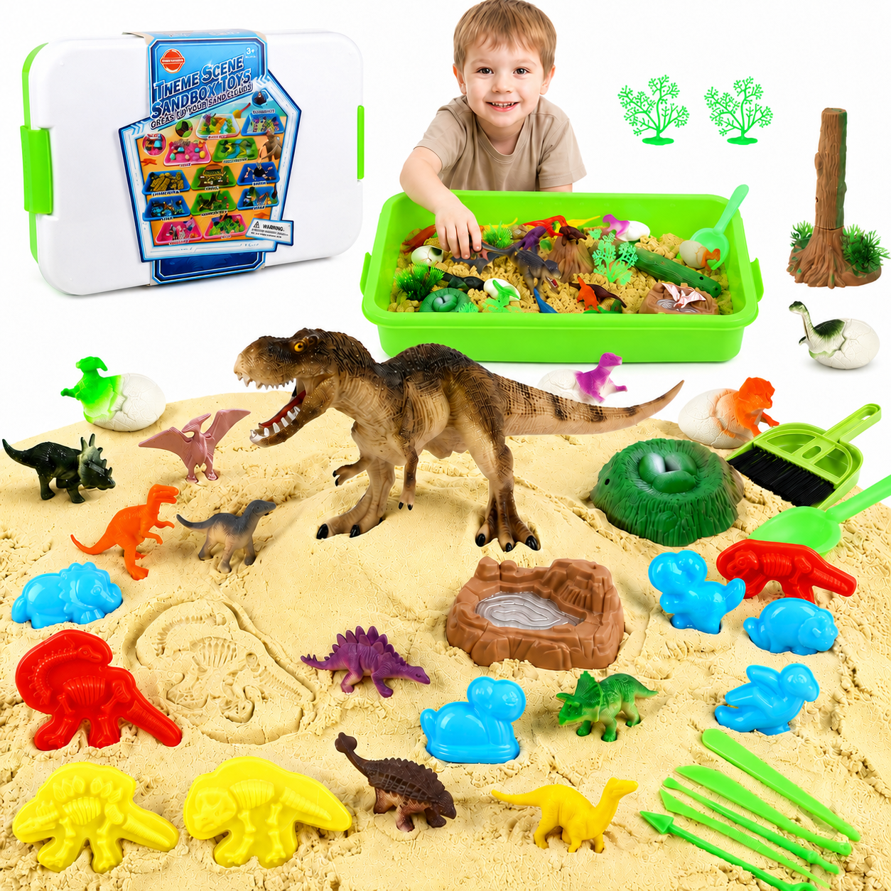 Dinosaur Sensory Bin