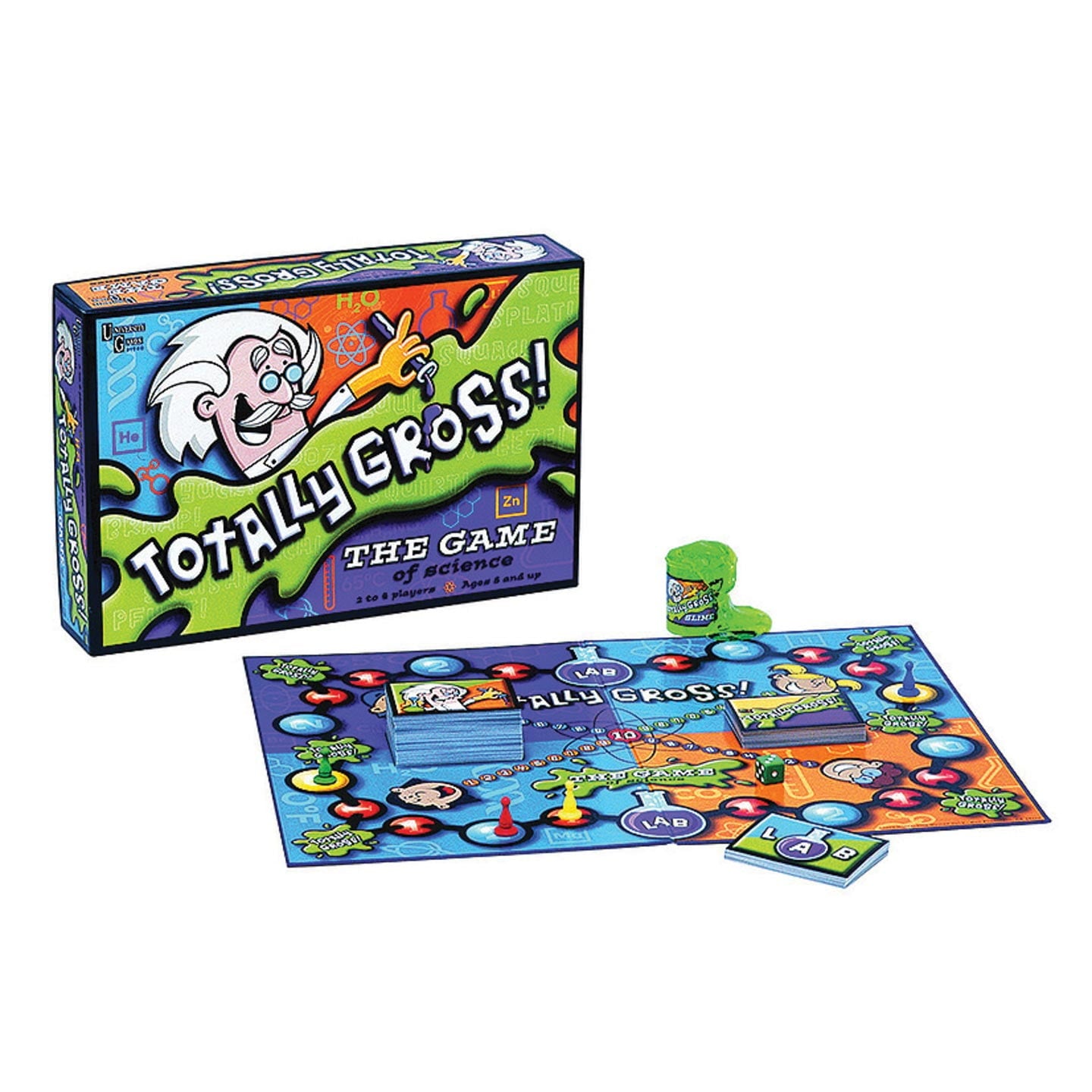 University Games Totally Gross! The Game Of Science Learning Board Gam