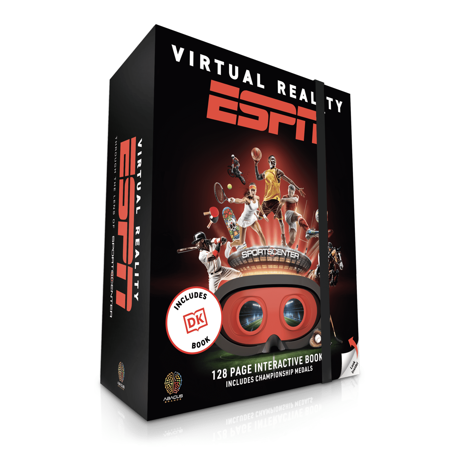 Virtual Reality ESPN! with DK Book by Abacus Brands | VR Goggles Inclu