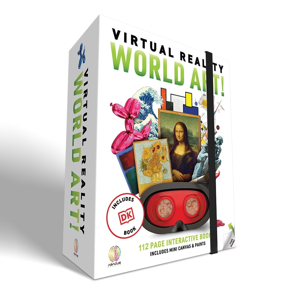 Abacus Brands VR World Art with DK Book, Science Kit for Kids, STEM To