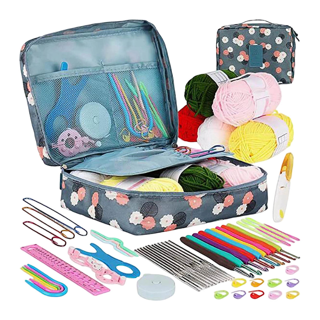 Votnto 59-Piece Crochet Kit for Beginners, Complete Crochet Starter Se