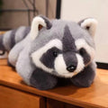 Weighted Raccoon Plush Pillow, Oversized Stuffed Animal Cuddle Buddy,