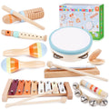 Wooden Musical Instruments for Toddlers 1-3 - Montessori Educational T