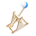 Wooden Trebuchet Construction Kit Educational DIY Mechanical Building