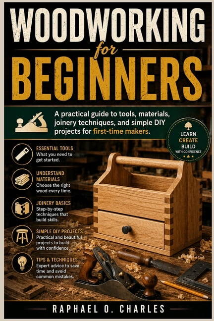 Woodworking for Beginners: A Practical Guide to Tools, Materials, Join