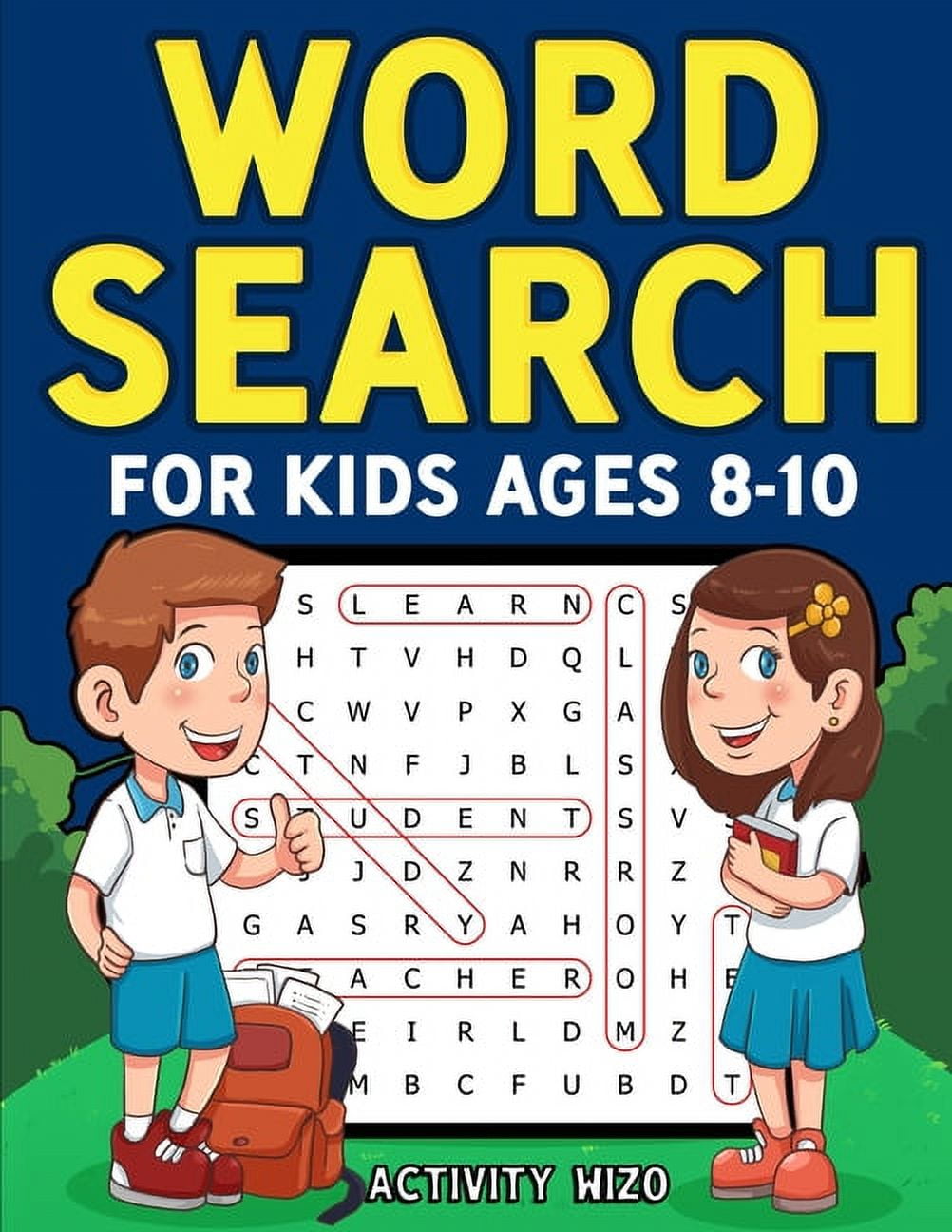 Word Search for Kids Ages 8-10: Practice Spelling, Learn Vocabulary, a