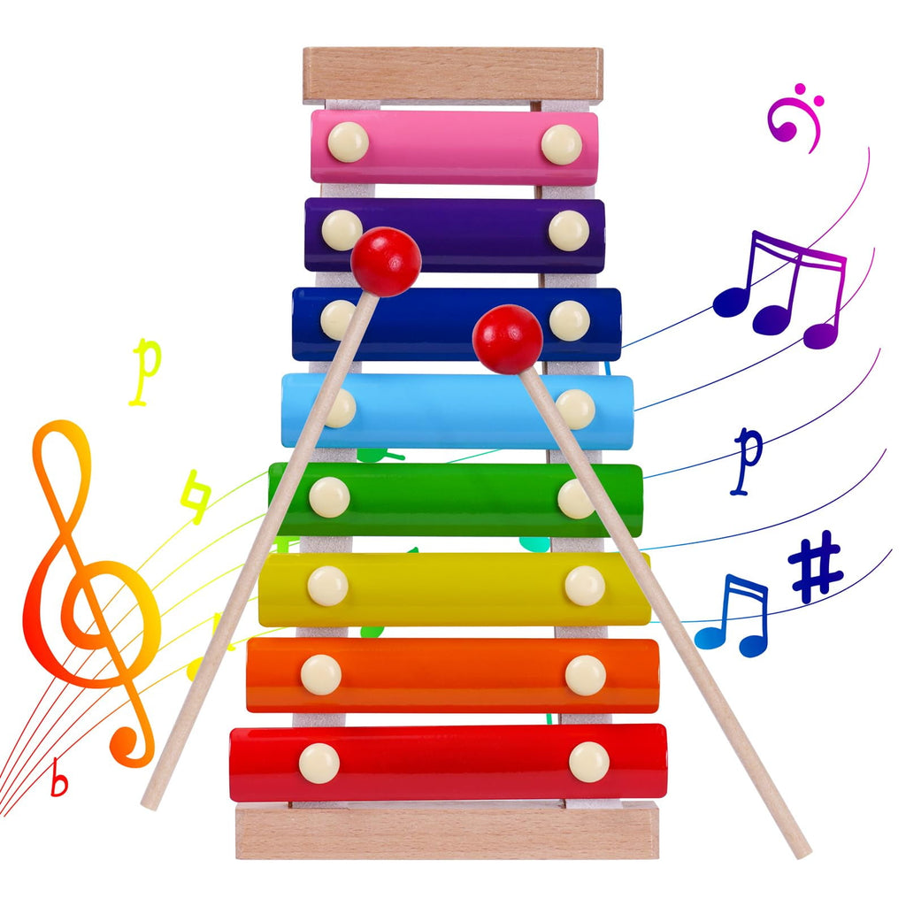 Xylophone for Toddlers 1-3 Kids Musical Instruments for Toddlers 1-3 B