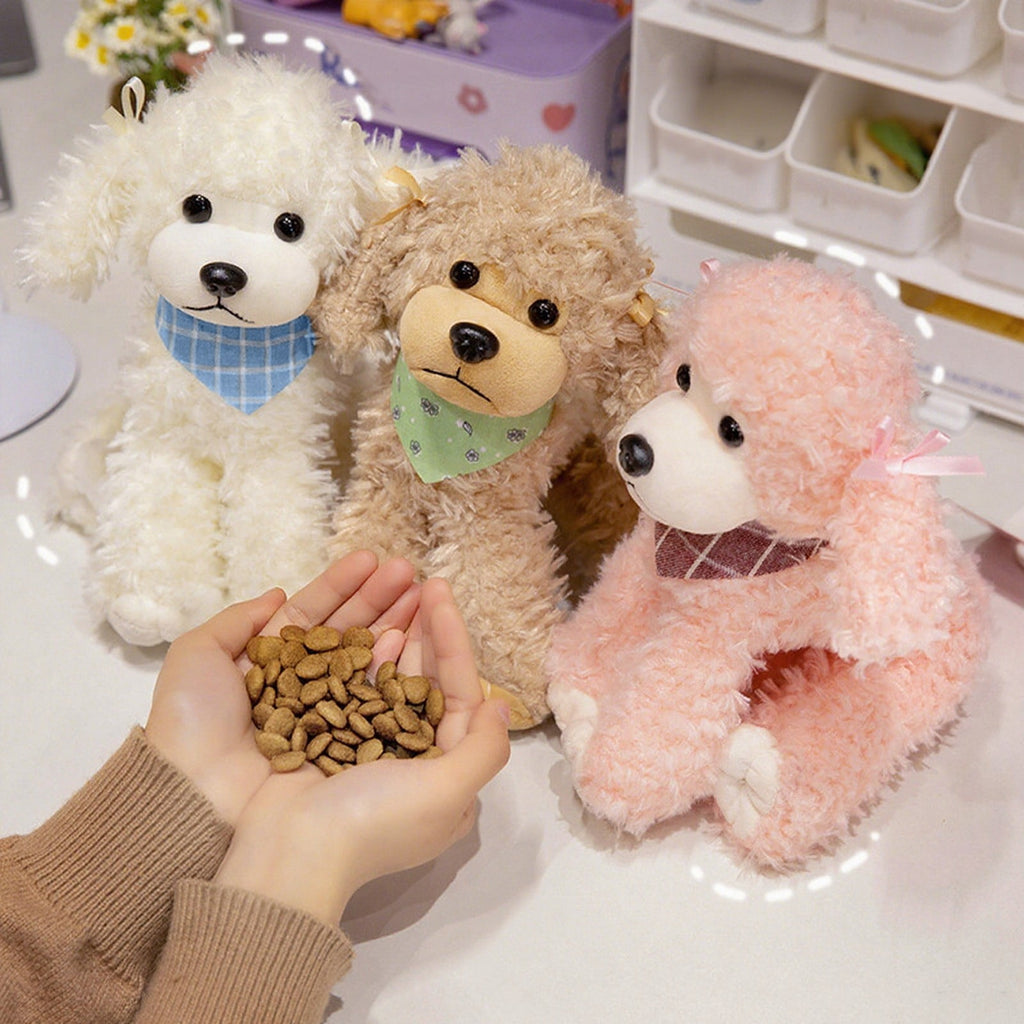 Yaoyar Dog Stuffed Animal, Golden Doodle Puppy Plush Toy with Realisti