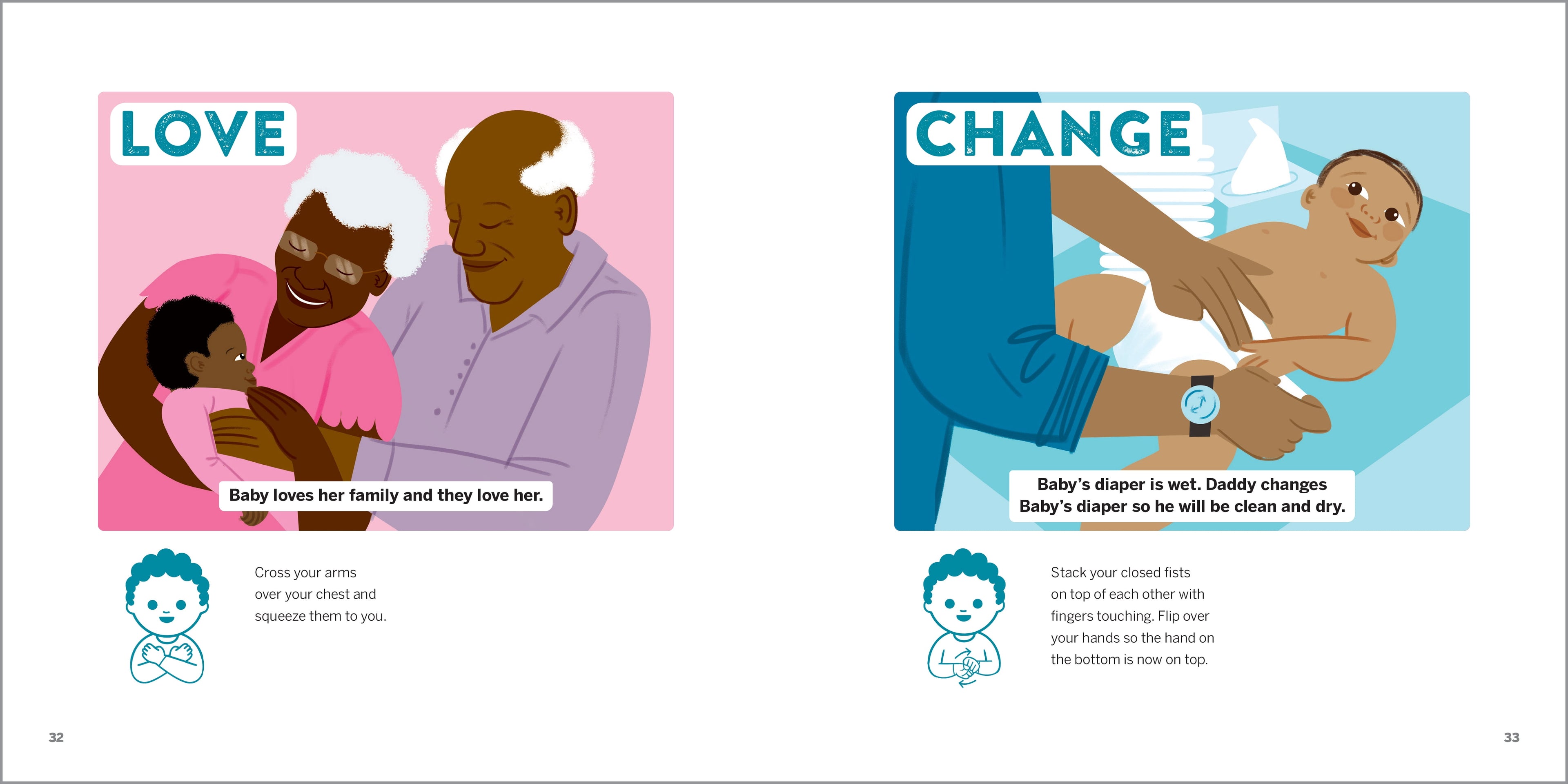My First Book of Baby Signs: 40 Essential Signs to Learn and Practice,